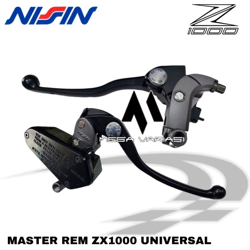 HANDLE MASTER REM MODEL ZX1000 HANDEL MASTER REM KANAN MASTER KIRI KOPLING UNIVERSAL COCOK UNTUK SEMUA JENIS MOTOR  NINJA 150 250 FI VIXION R15 R25 V2 V3 GSX XABRE XSR DLL