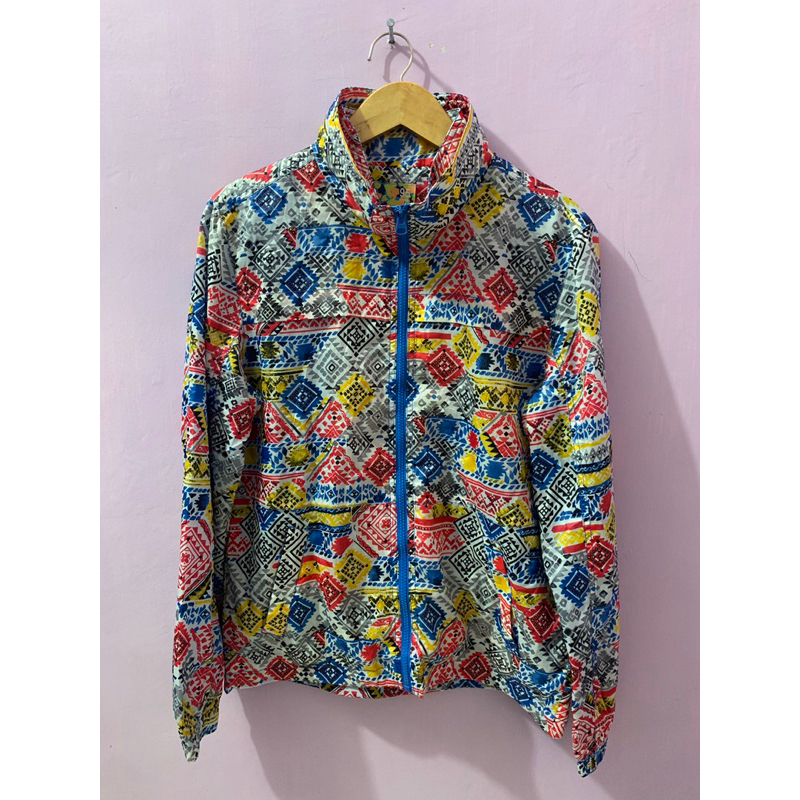 Jeket tipis parasut CRUX second branded