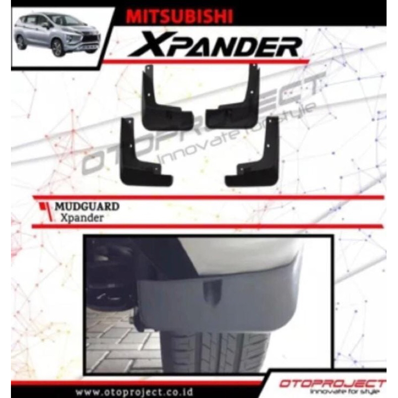Mud Guard / Karpet Lumpur / Penahan Lumpur Mitsubishi Xpander Cross 2021 - 2023