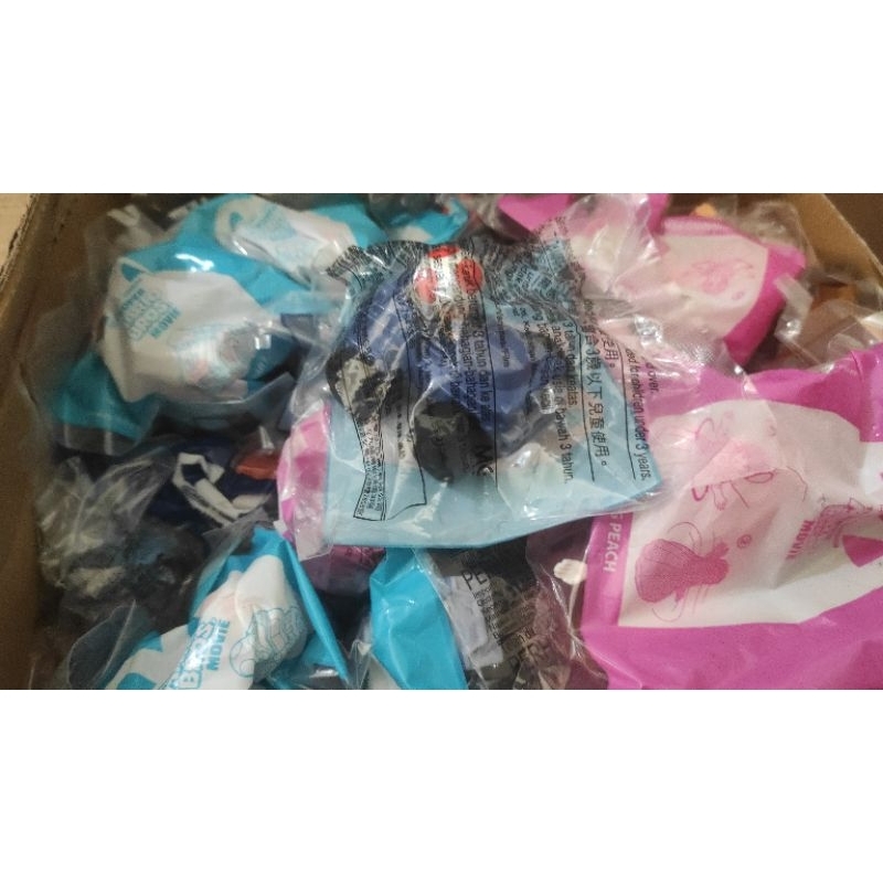 Happy Meal Toys Super Mario Bros the movie McDonald toys Super Mario