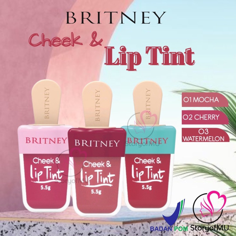 PURBASARI Britney Cheek &amp; Liptint 5.5gr | Blush On