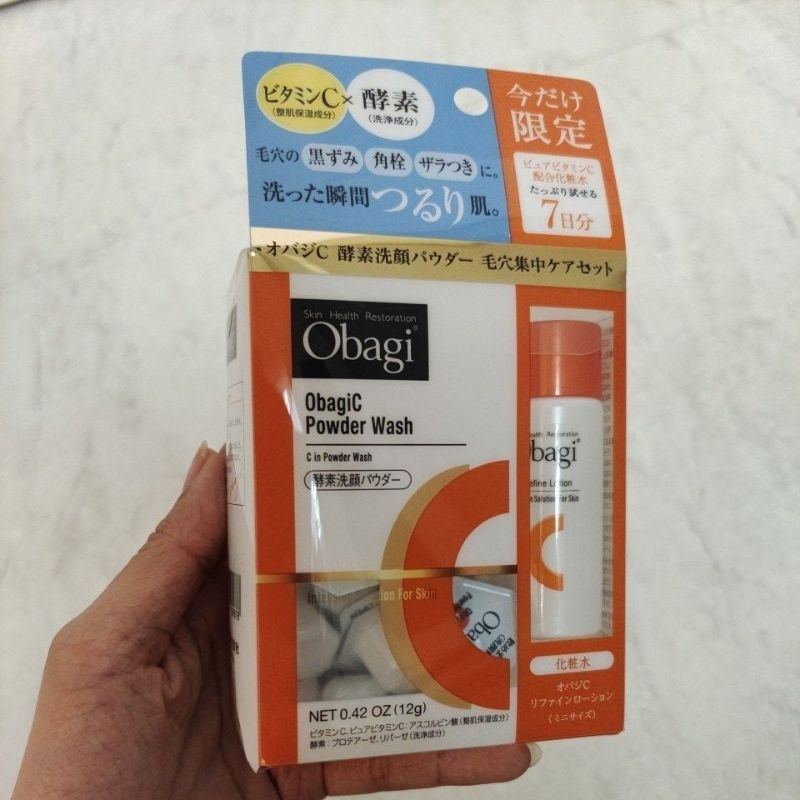 obagi obagiC powder wash / obagi refine lotion