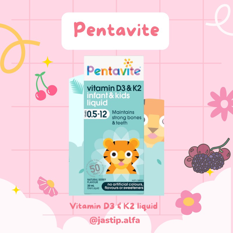 PENTAVITE Vitamin D3 & K2 liquid