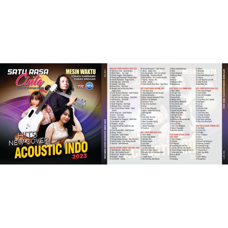 kaset musik Mp3 Akustik Indo Terbaru - 2023