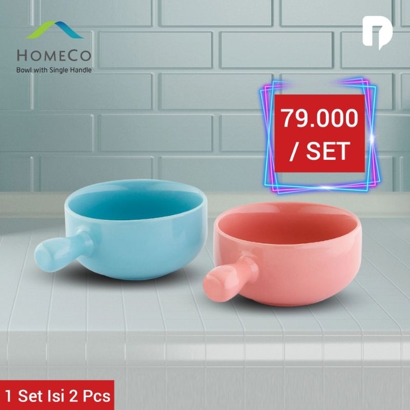 Mangkuk Keramik - Bowl With Single Handle
