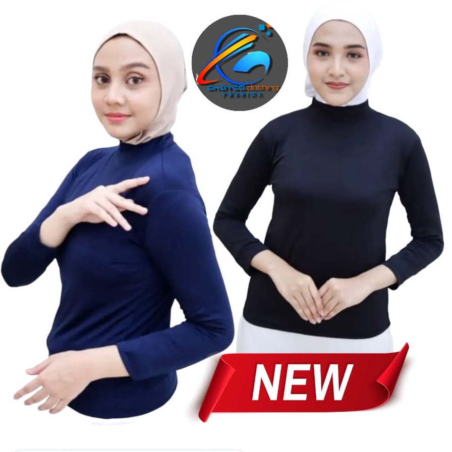 Manset dewasa/manset baju lengan panjang polos kaos rayon super
