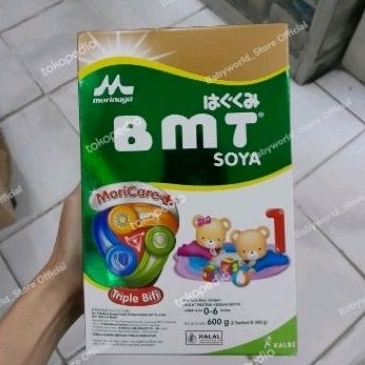 BMT SOYA morinaga susu bayi usia 0-6 bulan kotak 600gr