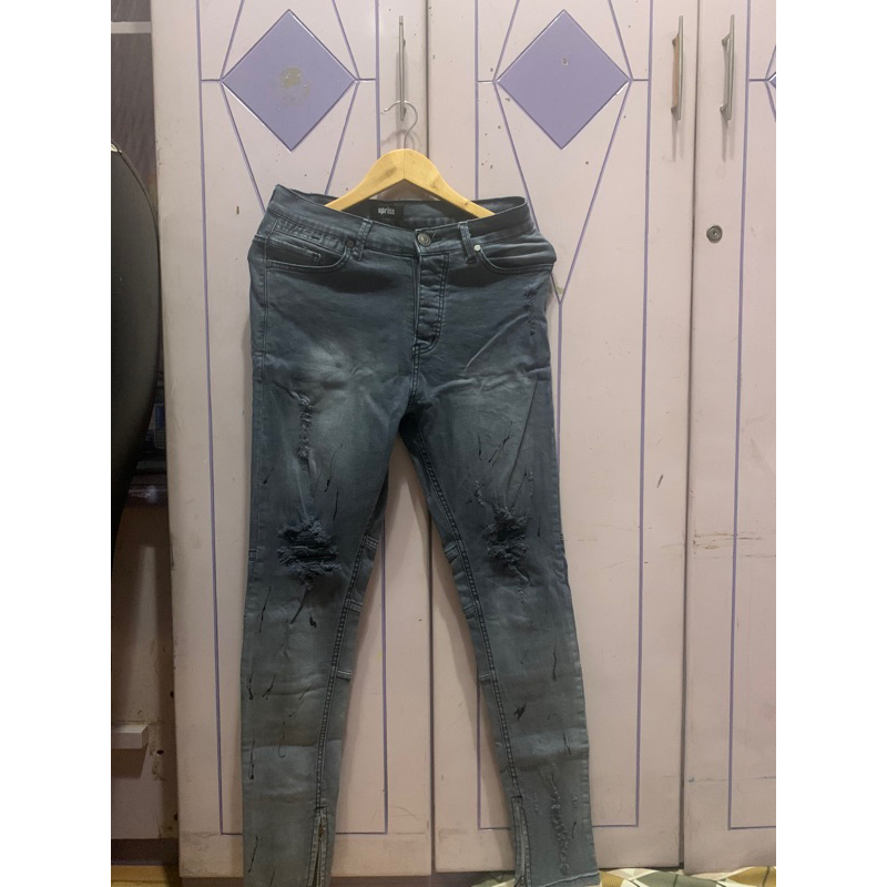 Uprise Denim Gray Splash