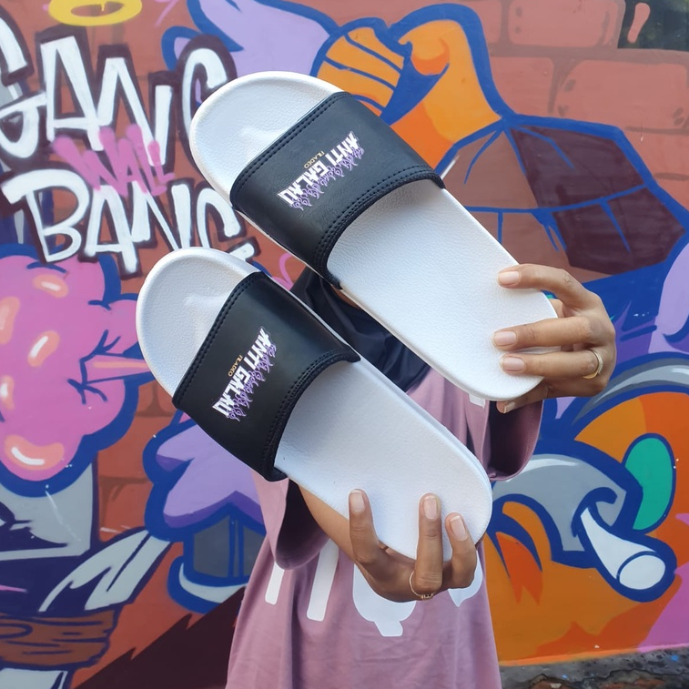 Sandal slide new rebon kualitas terjamin harga sangat murah