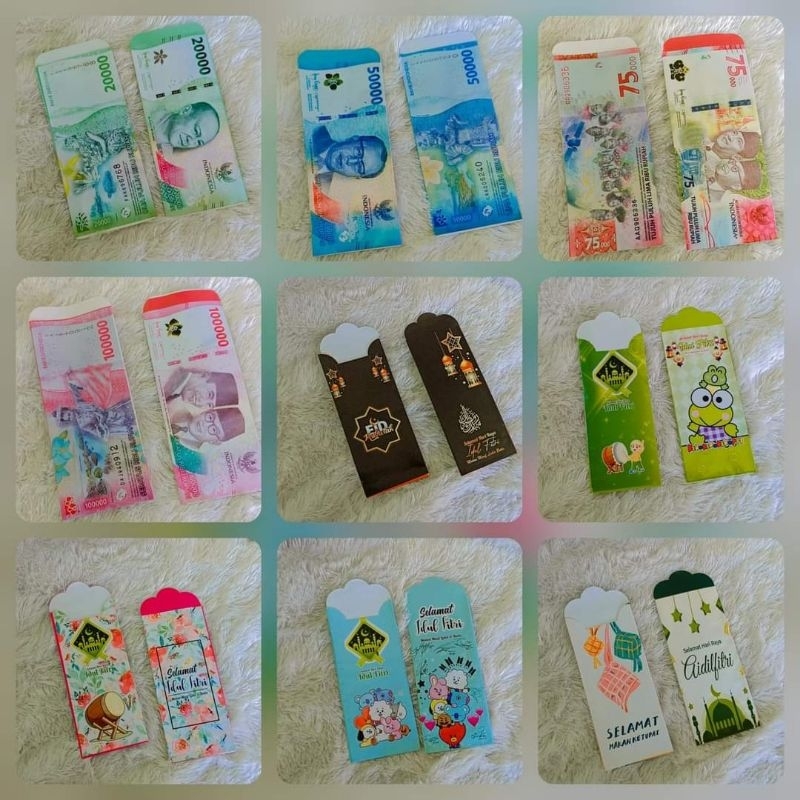 amplop lebaran/amplop lebaran panjang/amplop panjang/amplop lebaran uang