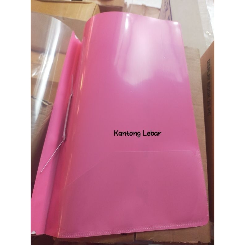 

Bussines File Folio Kantong Esbee (12 pcs) / Map Plastik Snelhecter