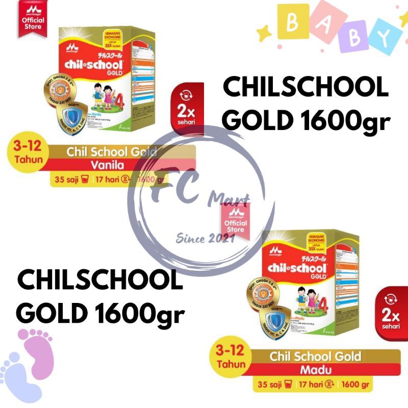 

CHILSCHOOL - Gold Madu Vanilla 1600gr