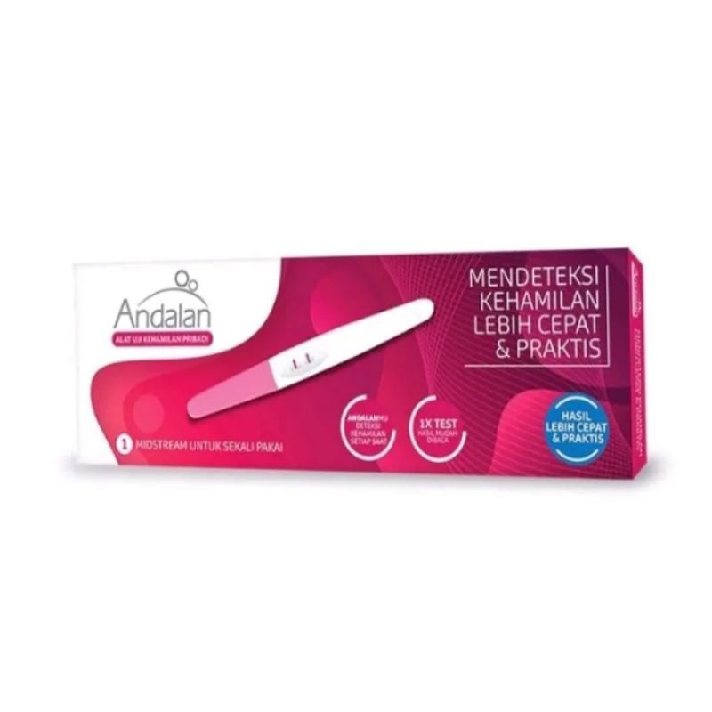 ANDALAN PREGNANCY TEST MIDSTREAM / ANDALAN TEST KEHAMILAN