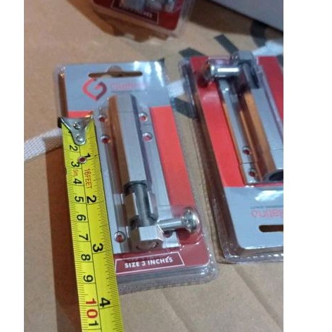 Grendel GLATINO 3 INCH SN / Slot 3" Jumbo / Grendel Pintu 3" / Slot Pintu 3 inch