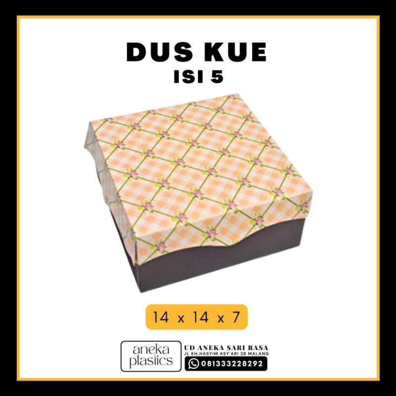 

Dus kue motif isi 5