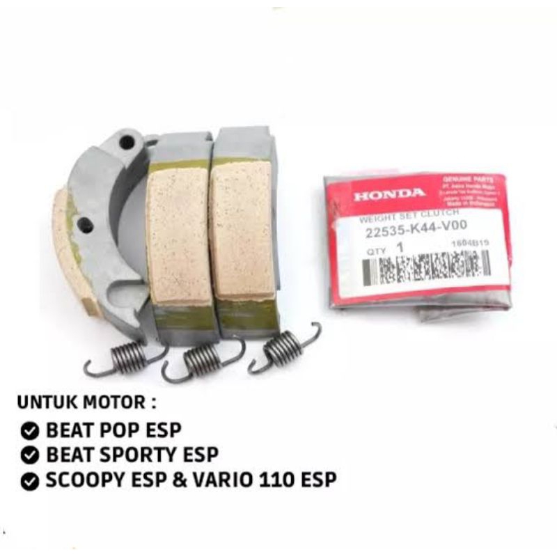 Kampas kopling Kampas ganda beat Pop k44