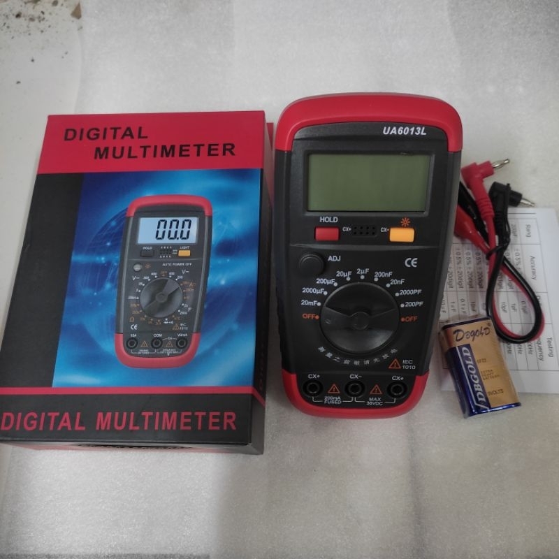 Multimeter Avometer Multitester UA6013L Digital