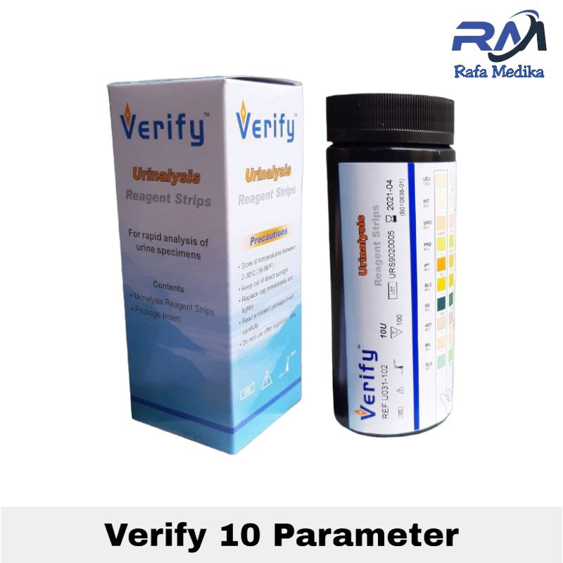 Verify 10 Parameter  Test Urine 10pm