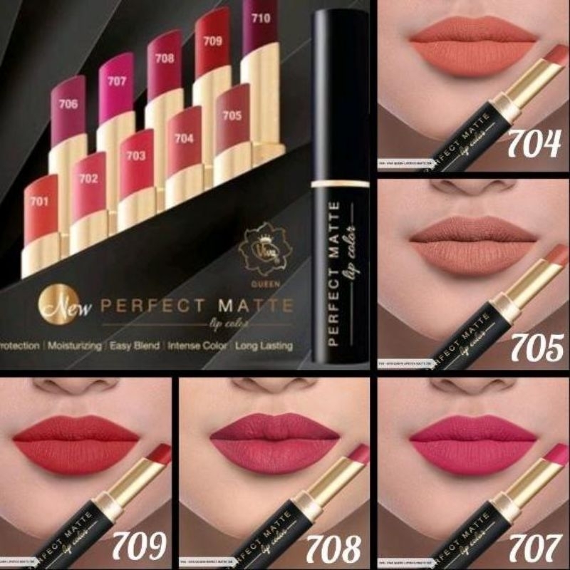 Viva Queen Perfect Matte Lip Color | LIPSTICK MATTE