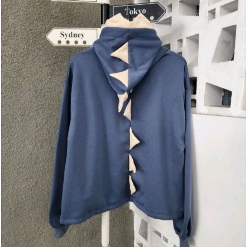 sweater Hoodie oversize DINOS tanpa plaket