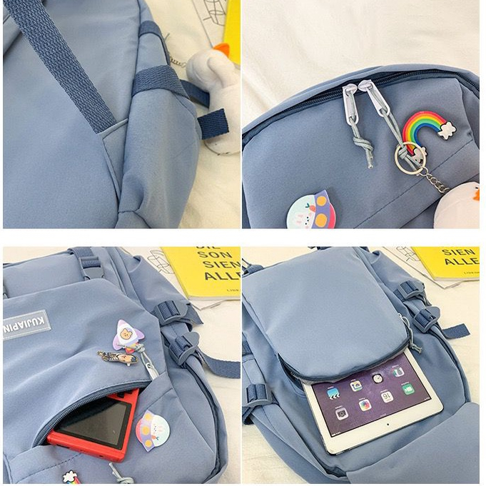 tas ransel wanita import fashion tas back pack wanita terkiniian tas korea mode tas sekolah terlaris