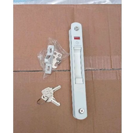 Kunci Pintu Sliding Almunium Glatino A7 / Handle Pintu Sliding Almunium / Almunium Lock