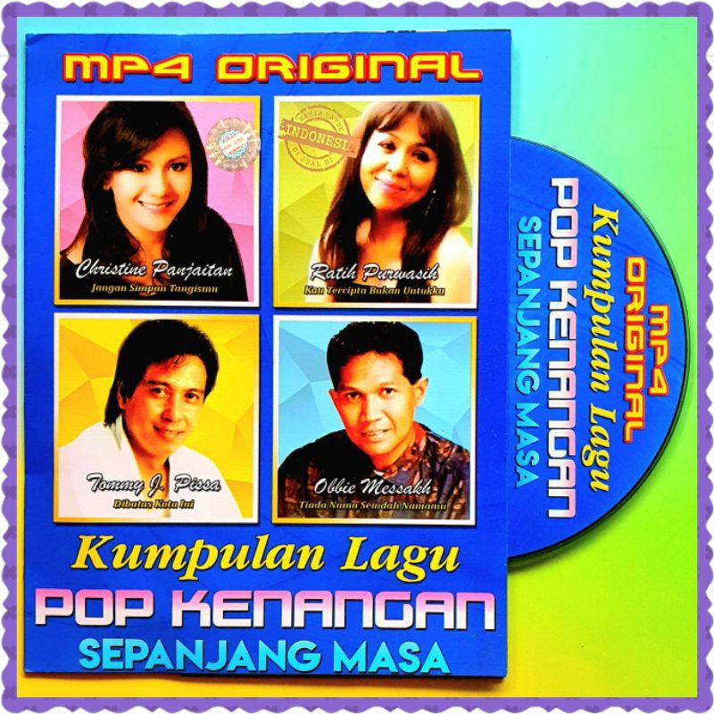 KASET MP4 ORIGINAL KUMPULAN LAGU POP KENANGAN SEPANJANG MASA - KASET MP4 POP NOSTALGIA - KASET MP4 P