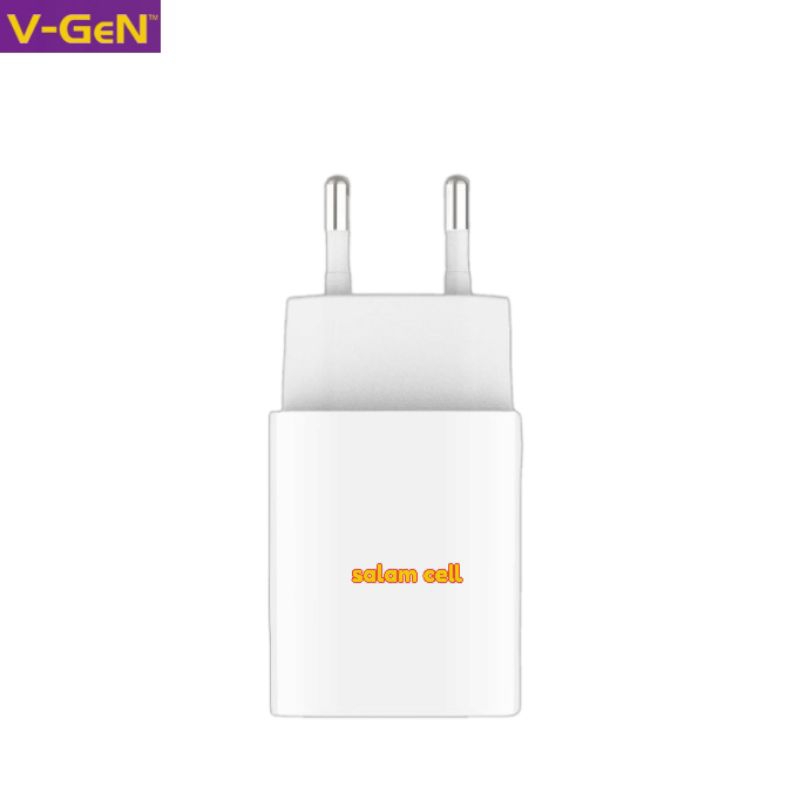 Charger V-Gen VCT2-30 2,4A Original Vgen Vct2 30 Garansi Resmi