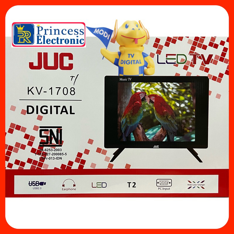 TV LED JUC KV-1708 DIGITAL TV VGA MONITOR