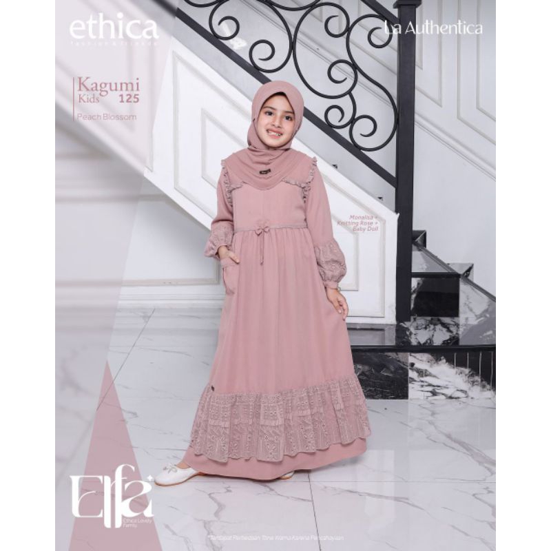 Sarimbit Ethica 2023 Elfa 265 Peach Blossom Gamis Kagumi 268 Koko Kahfi 241