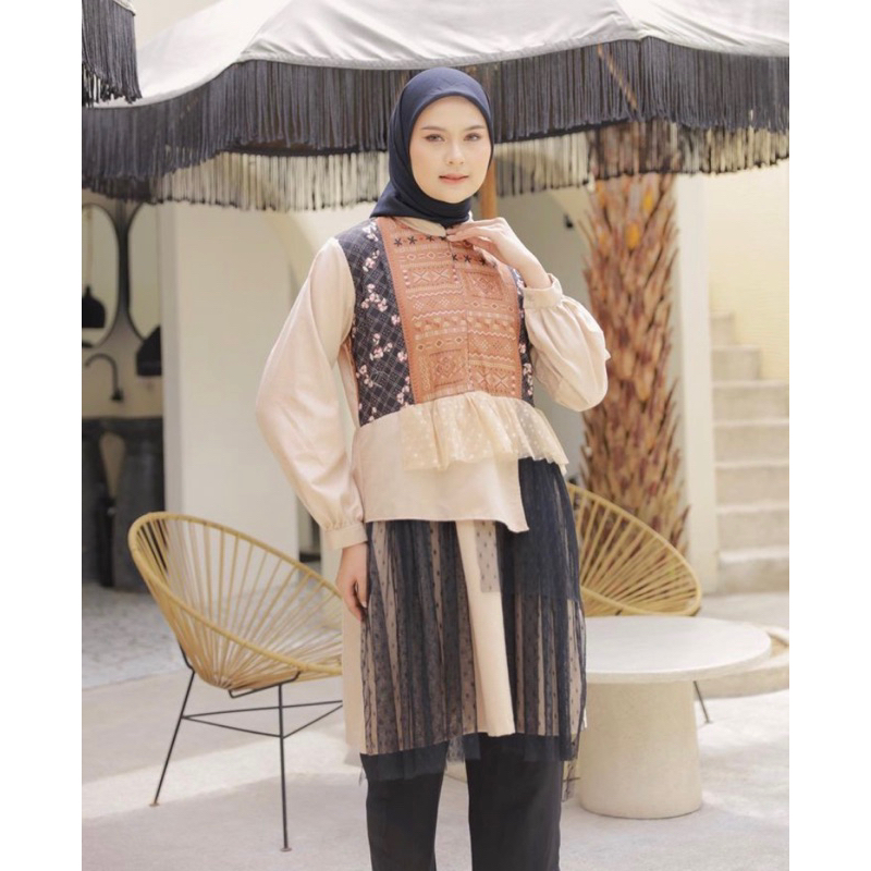 Yasmin Tunic Pakaian Wanita By Dya_id