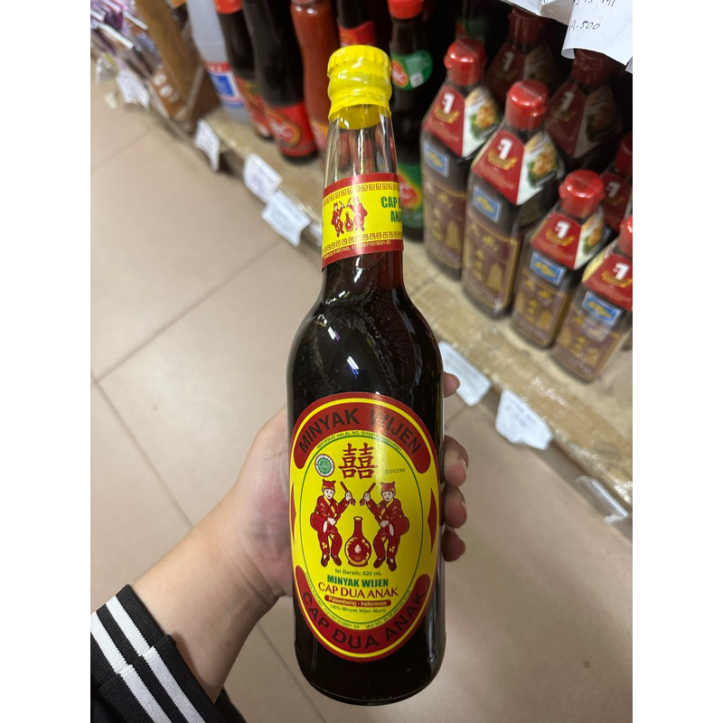 

Minyak Wijen Cap Dua Anak 620ml