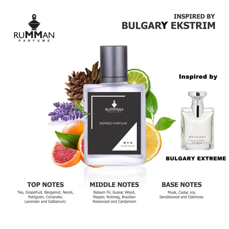 Inspired Parfum Bulgari Extreme Man Parfume Farfum Minyak Wangi Pria Tahan Lama