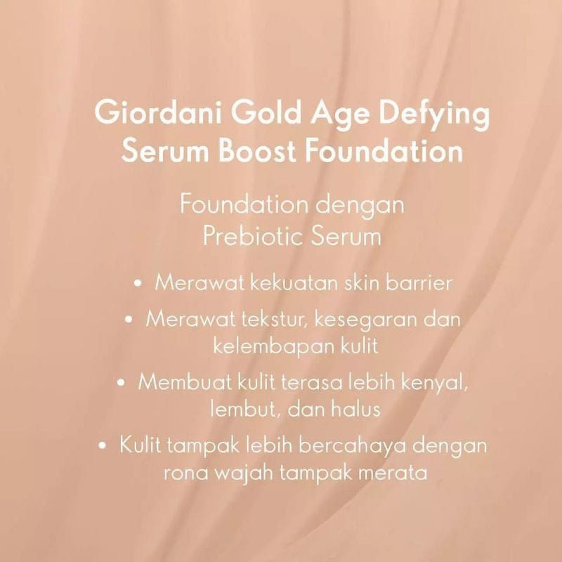 Giordani Gold Age Defying Serum Boost Foundation