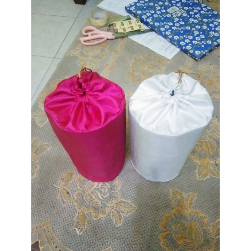 inner tas rajut/ furing tas rajut instant model serut alas bulat