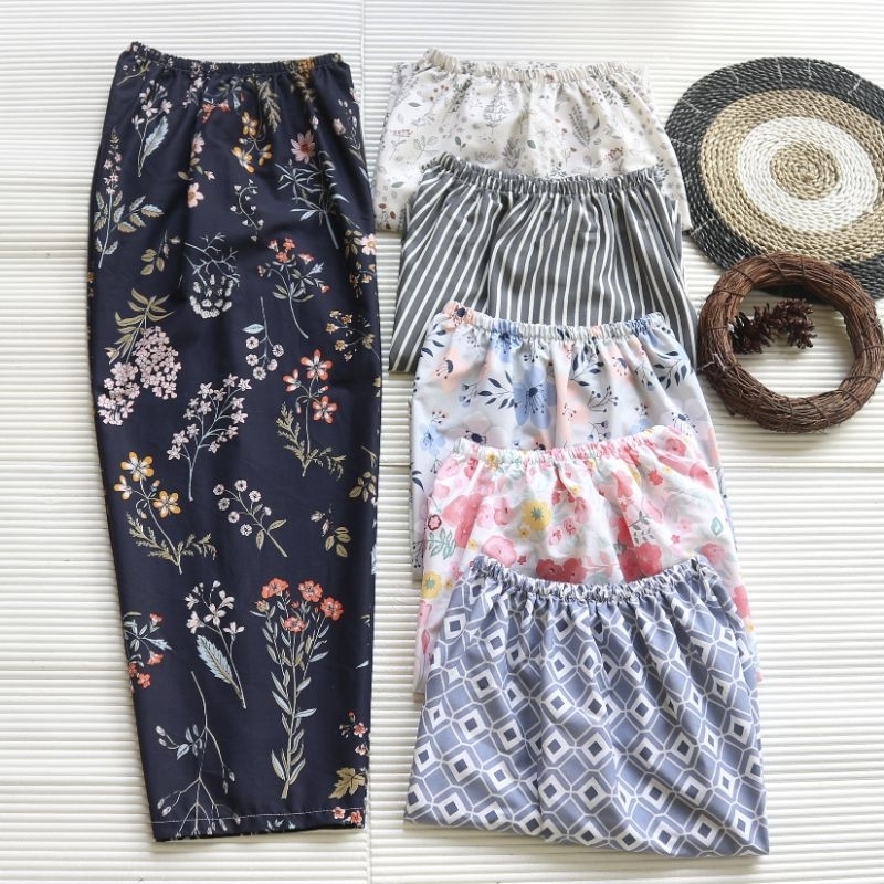 Celana panjang wanita  santai celana rumahan celana tidur terbaru