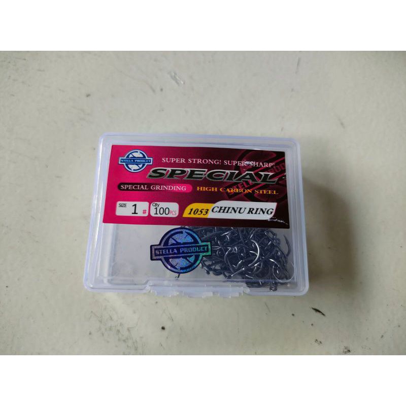 Mata Kail Pancing Chinu Stella 1053 Kotak isi 100pcs