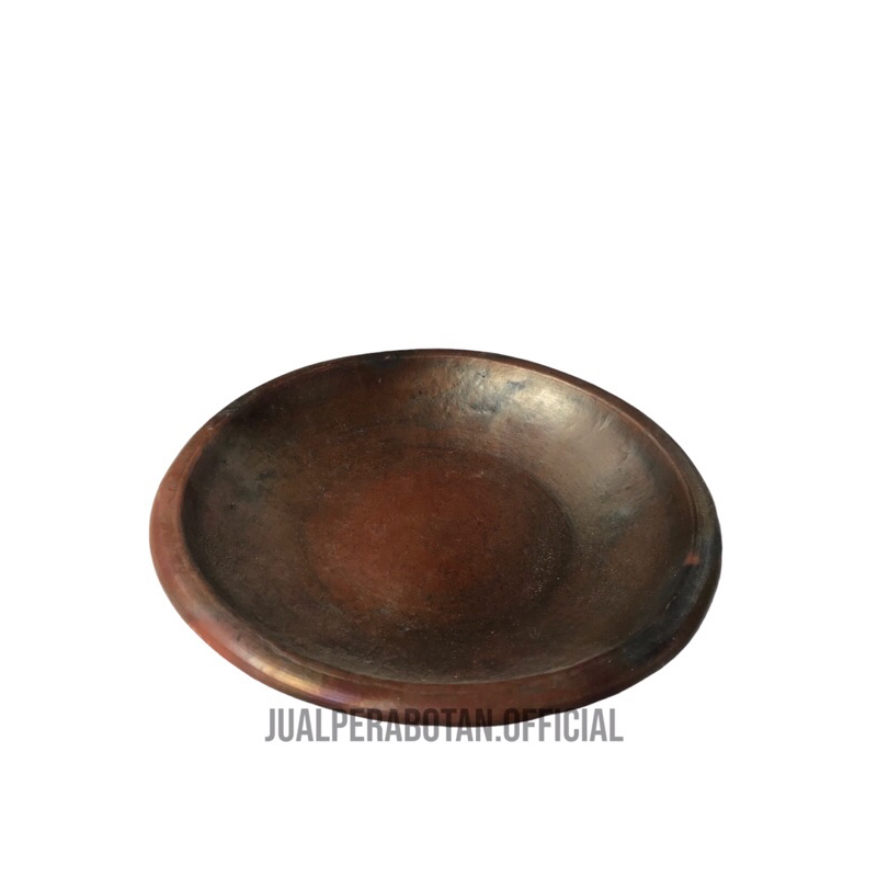 Cobek Asli (tanah liat merah bakar halus) tahan api