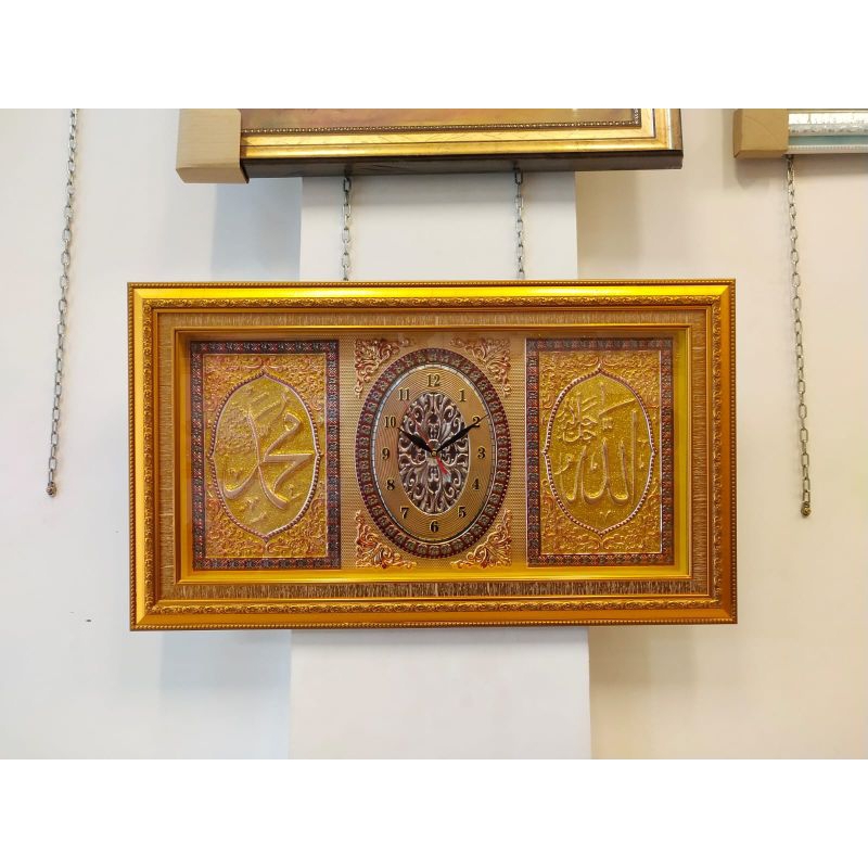 jam kaligrafi ukuran 42*72cm special edition