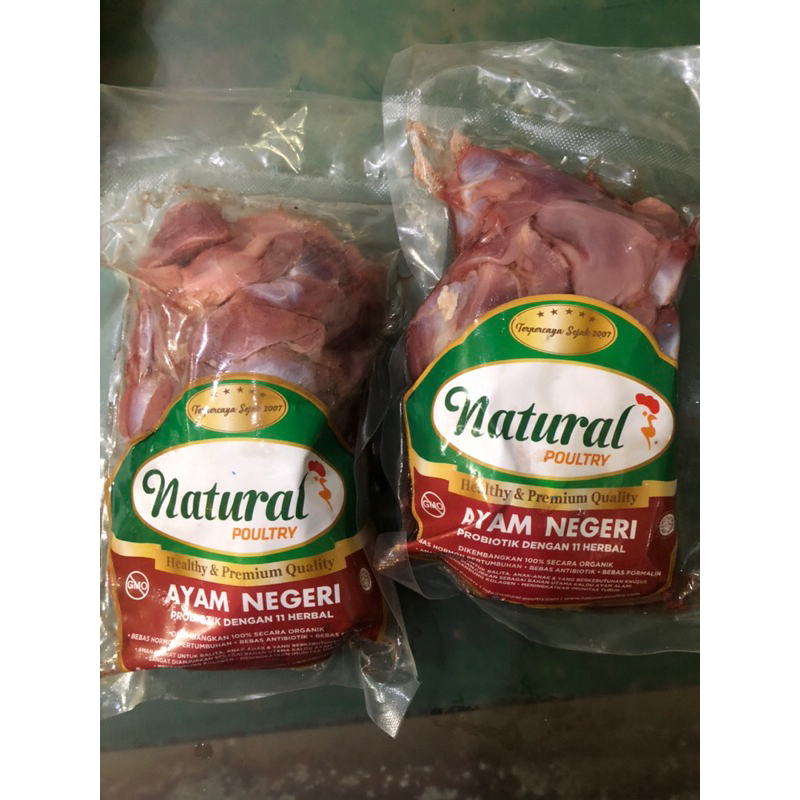 NATURAL POULTRY Ayam Beku 500 Gr Parting Ayam Probiotik