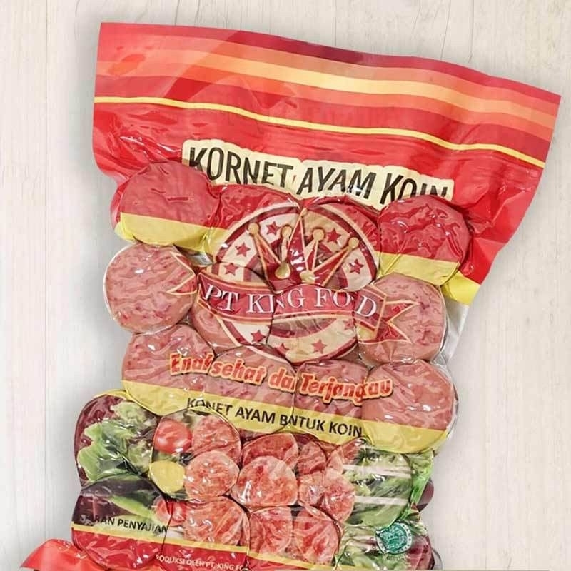 

king food kornet ayam koin 450gr