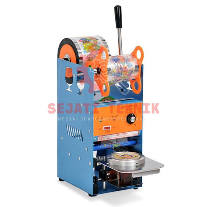 mesin cup sealer pres gelas matrix