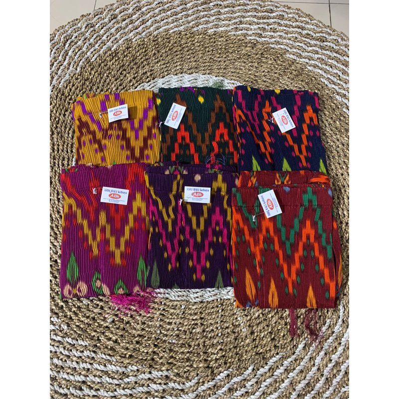 kamen anak plisket set selendang