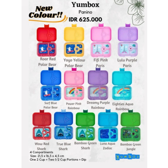 Yumbox Panino 4 compartments