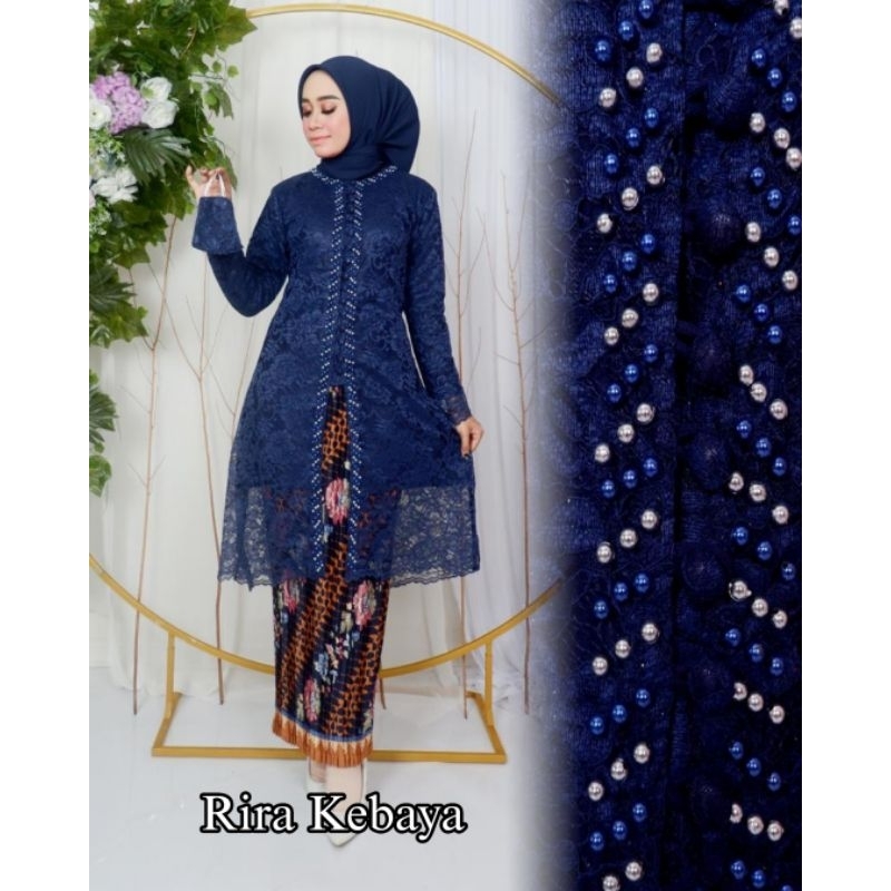 Stelan Kebaya Tunik Brukat Payet Kebaya Nikahan Kebaya Modern Kebaya One Set Kebaya Wisuda Kebaya Buat Seragaman Pesta