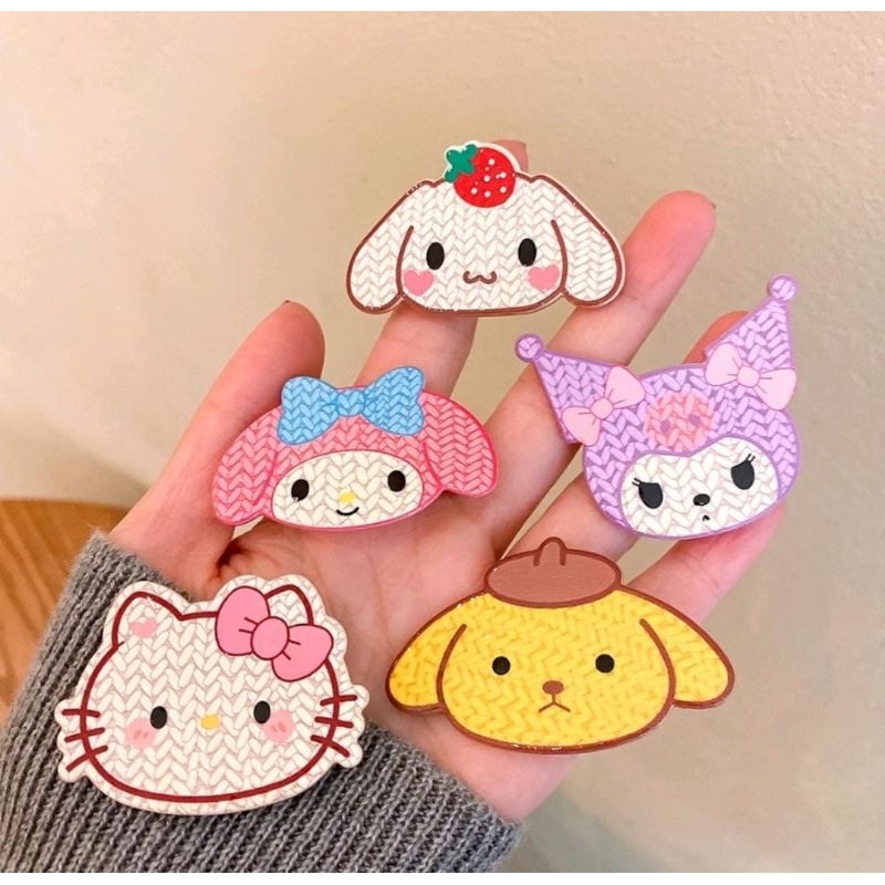 Pita Jepit Aksesoris Rambut Anak Akrilik Karakter