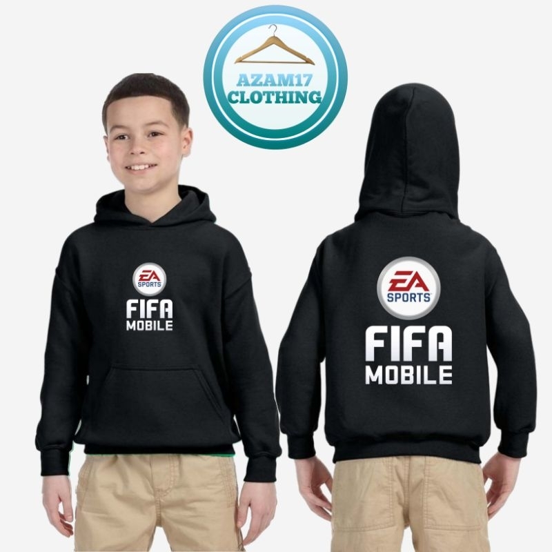 Hoodie Sweater Jaket Anak FIFA23 Mobile Games FIFA E-football Keren Bagus Lucu