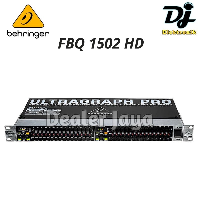 Equalizer / Equaliser Behringer FBQ 1502 HD / FBQ 1502HD / FBQ1502HD