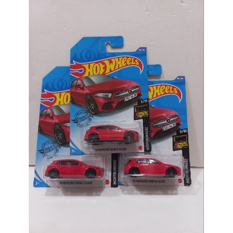 HOT WHEELS 19 MERCEDES-BENZ A-CLASS MERAH / HOT WHEELS ORIGINAL 100%