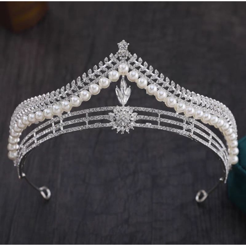 Mutiara Crown - Mahkota Pengantin Tiara Mewah - Bridal Crown